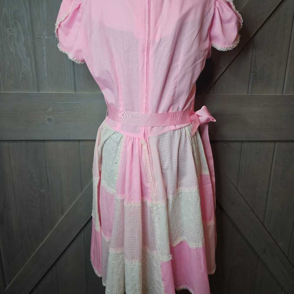 Vintage Square Dance Dress Co Dress sz 18 - image 3