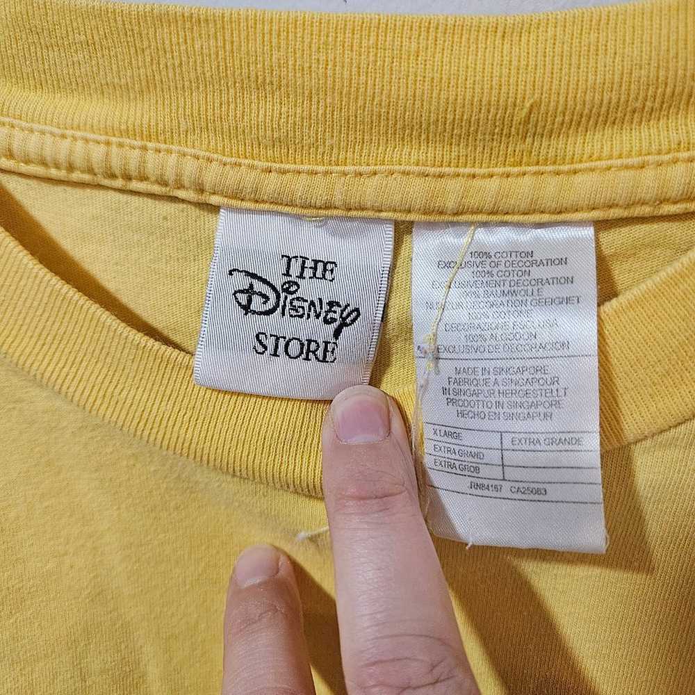 Vintage 90s Womens Yellow Disney Embroidered Pock… - image 3