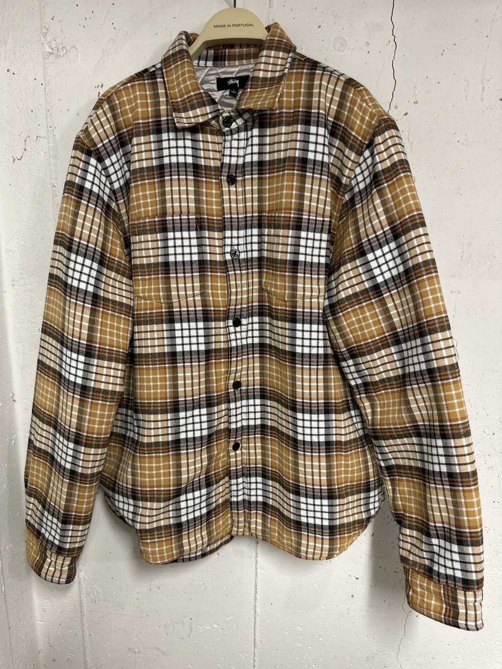 Stussy STUSSY QUILTED LINED PLAID SHIRT - image 2