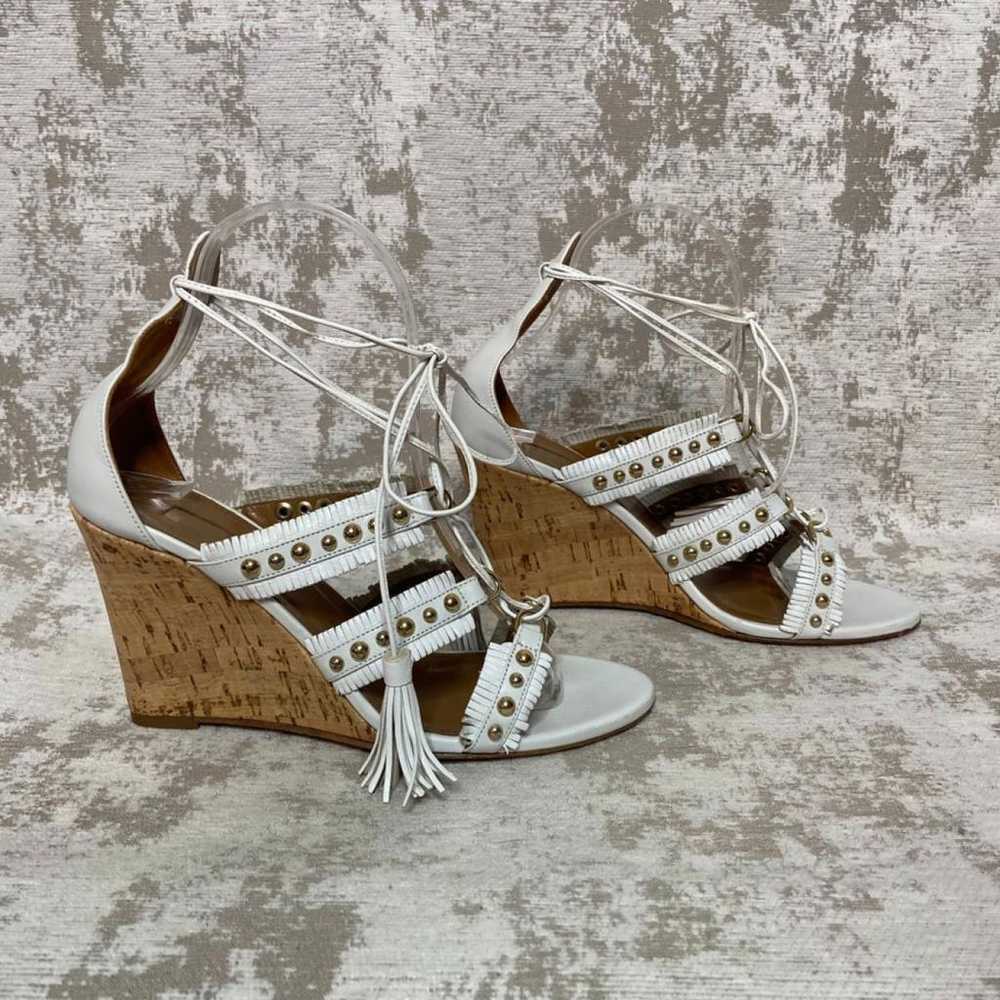 Aquazzura Leather sandal - image 4