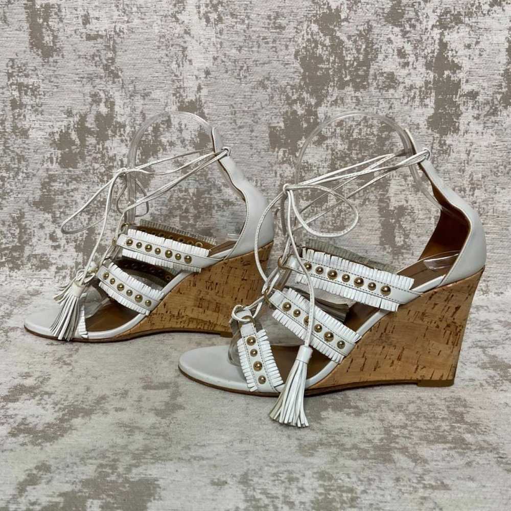 Aquazzura Leather sandal - image 5