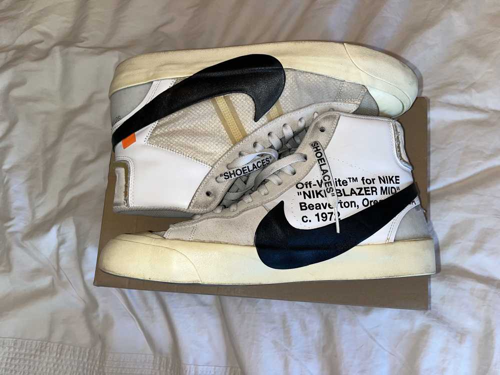 Nike × Off-White Off-White Nike Blazer High OG “T… - image 4