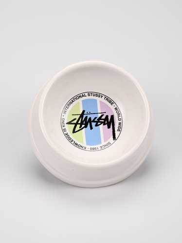 Stussy Ceramic Dog Cat Pet Bowl