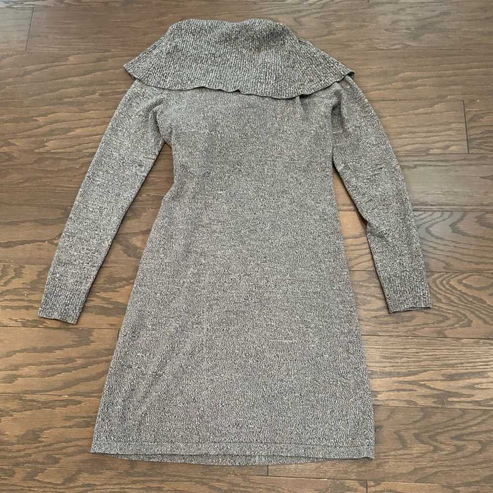 Athleta Sochi Gray Sweater Dress Small Wool Blend… - image 3