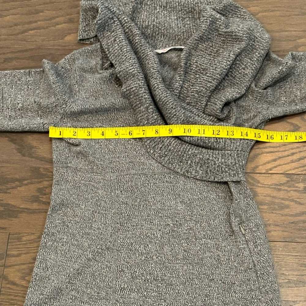 Athleta Sochi Gray Sweater Dress Small Wool Blend… - image 7