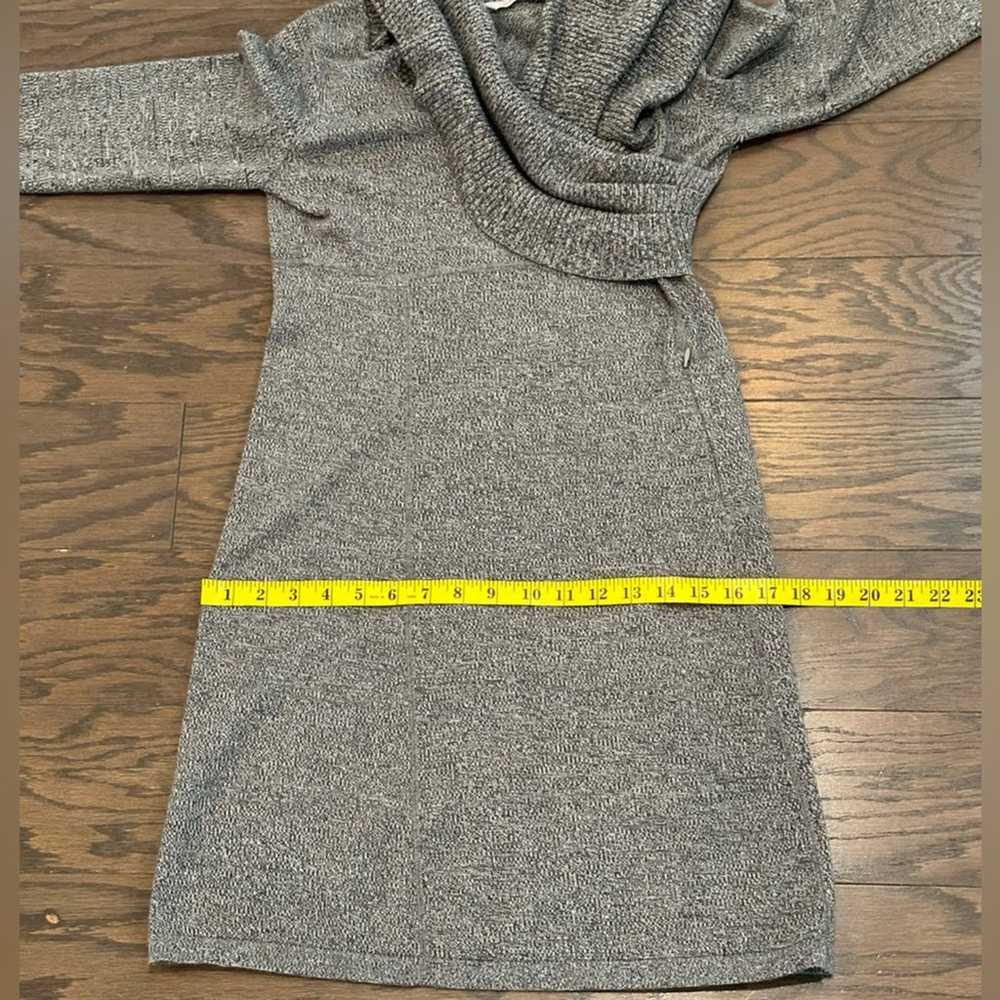 Athleta Sochi Gray Sweater Dress Small Wool Blend… - image 9