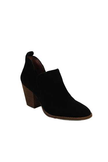 Jeffrey Campbell Womens Suede Textured Block Heel 