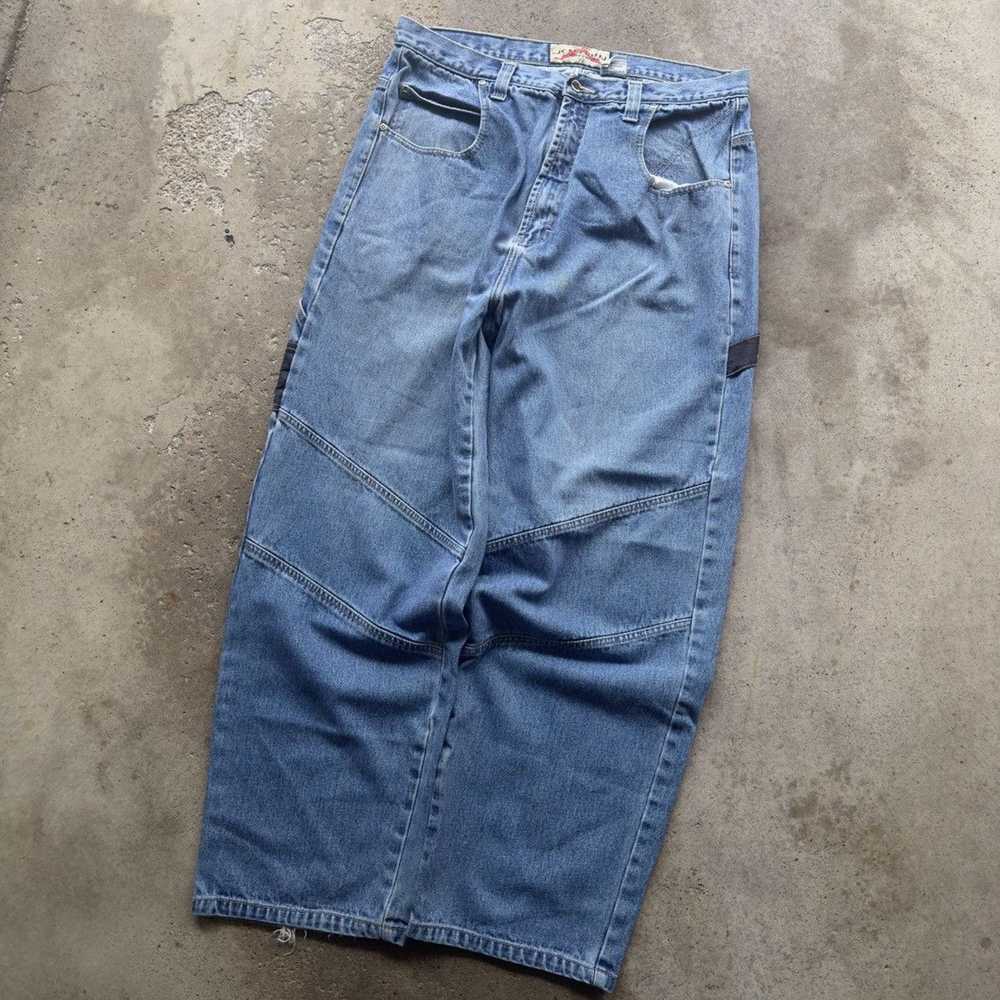 Jnco × Streetwear × Vintage VINTAGE BAGGY DENIM S… - image 7