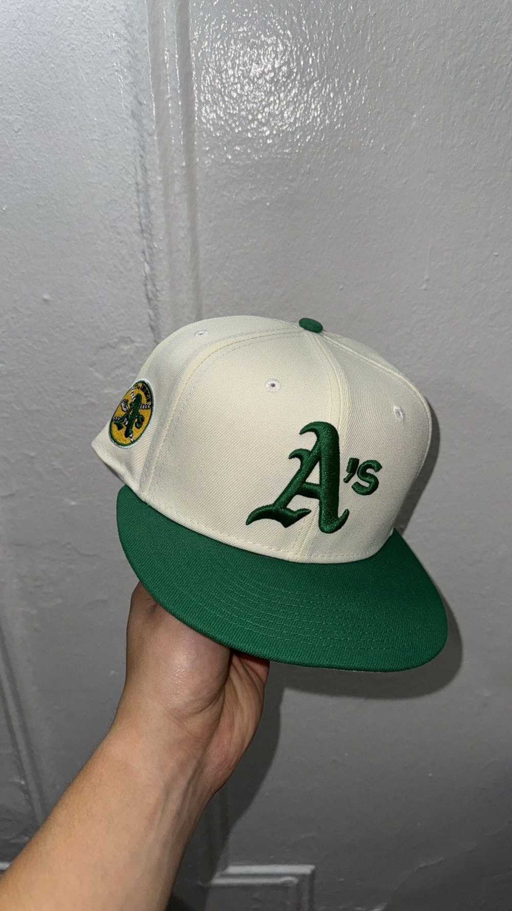 New Era New Era 59fifty White Oakland Athletics f… - image 1