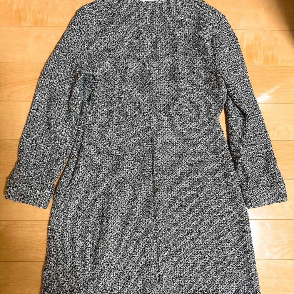 ZARA Tweed Dress Black x White Size M Excellent C… - image 2