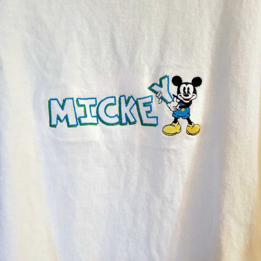 Vintage Disney Mickey & Co Tshirt Size M Embroide… - image 3