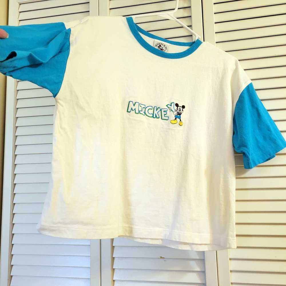 Vintage Disney Mickey & Co Tshirt Size M Embroide… - image 4