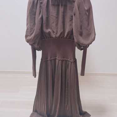 SNIDEL Brown Long Dress Size 0 - image 1