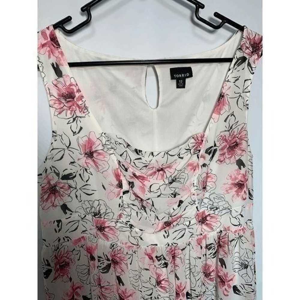 Torrid Floral Tank Top Dress - image 5