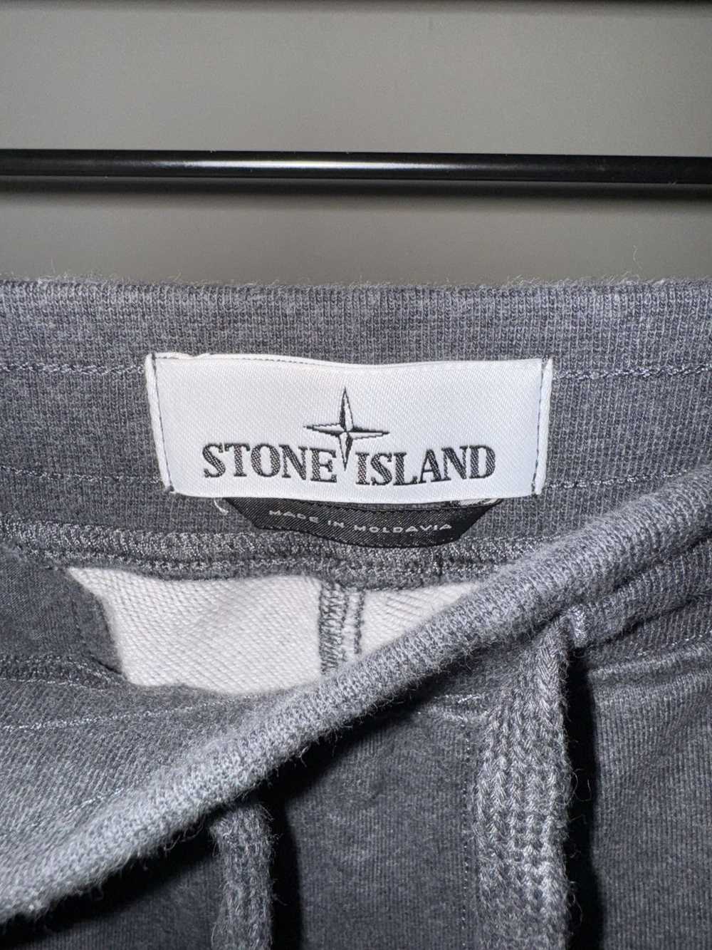 Stone Island Stone Island Sweatshorts Sage Color - image 3