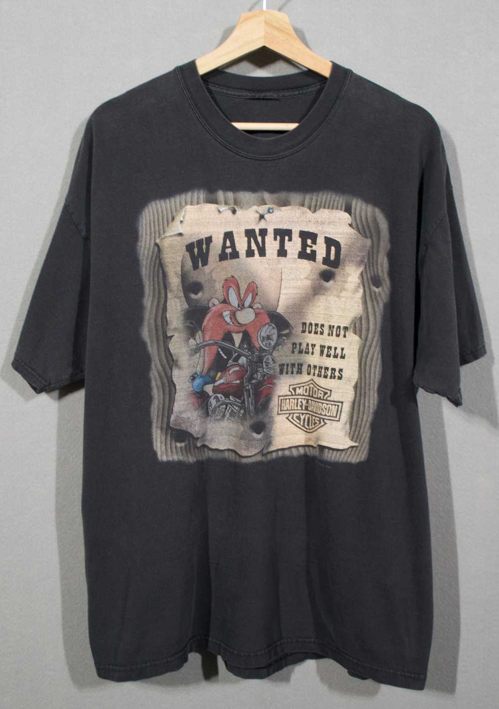 Harley Davidson Looney Tunes Tshirt sz XL - image 1