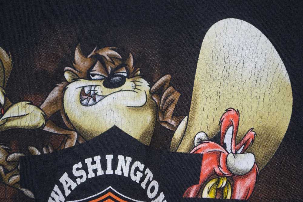 Harley Davidson Looney Tunes Tshirt sz XL - image 6