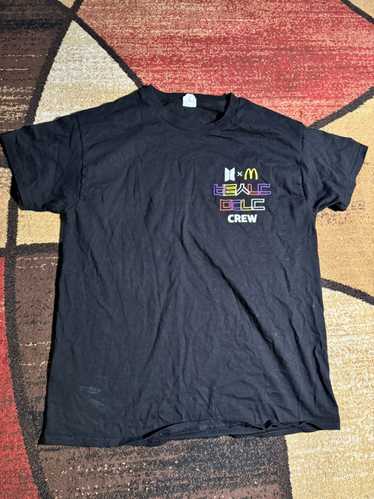 Vintage Mcdonalds BTS Collaboration Shirt