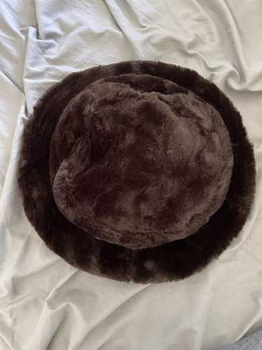 Vintage Beautiful chocolate brown vintage faux fur