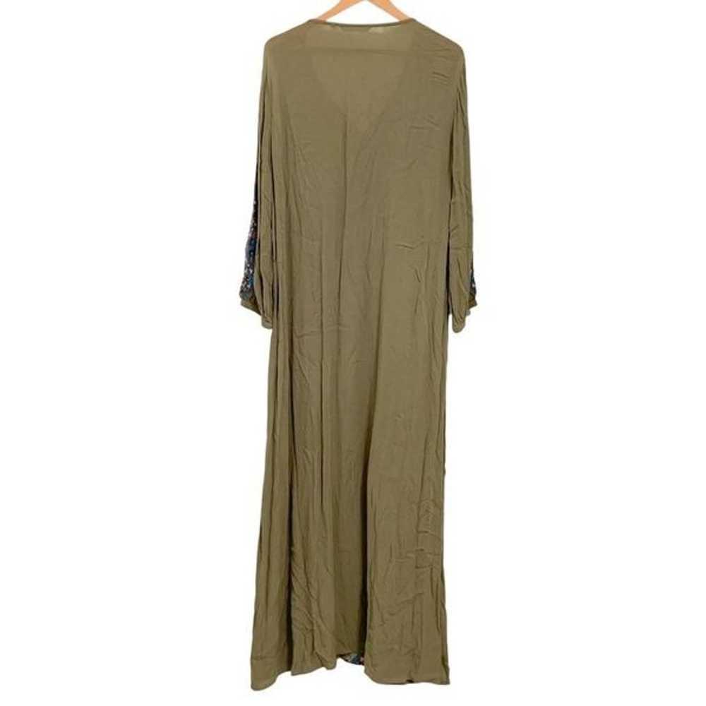 Soft Surroundings L boho loose fit embroidered lo… - image 2