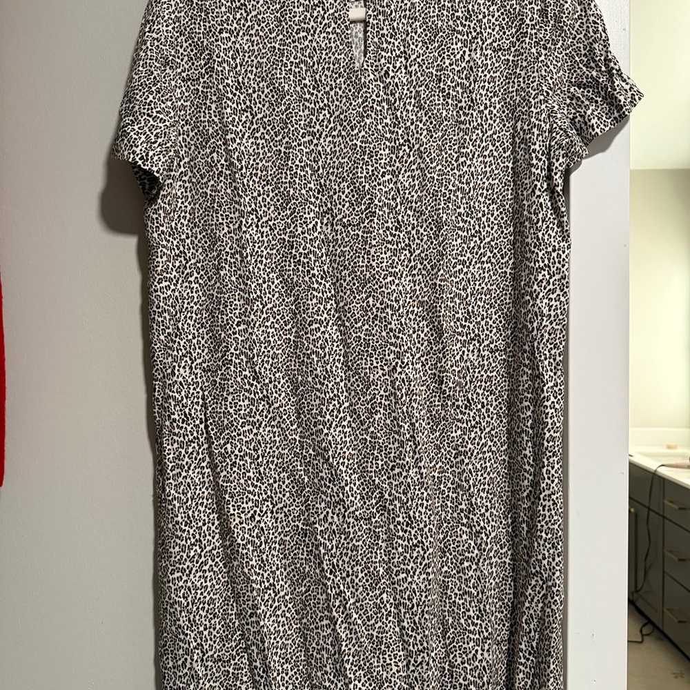 Jenni Kayne leopard T shirt dress - image 3