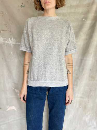 80s Blank Heather Grey Sweatshirt