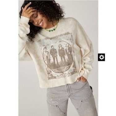 NWOT Daydreamer x Free People top The Doors Oversized Sweatshirt