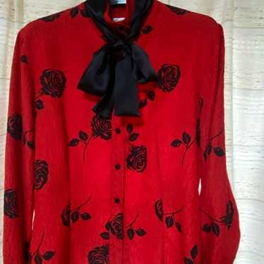 Jenny (GENNY) Silk Blouse Vintage