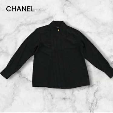 CHANEL Black Shirt Blouse Unisex - image 1