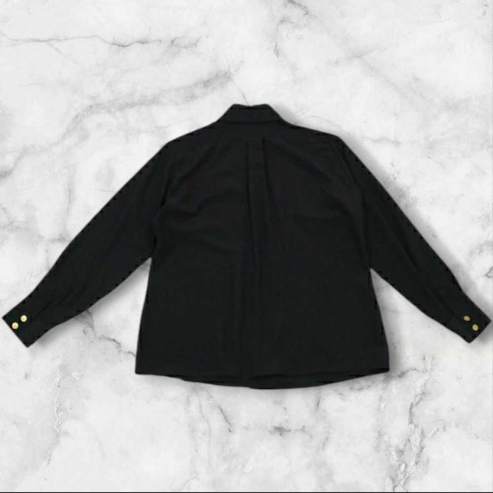 CHANEL Black Shirt Blouse Unisex - image 2