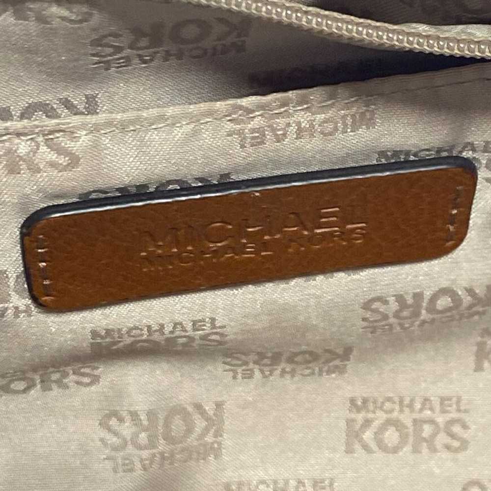 Michael Kors Monogramed Shoulder Bag Beige - image 5