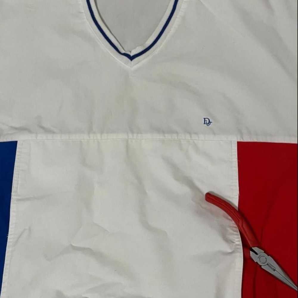 Dior Vintage Christian Dior French Flag Windbreak… - image 6