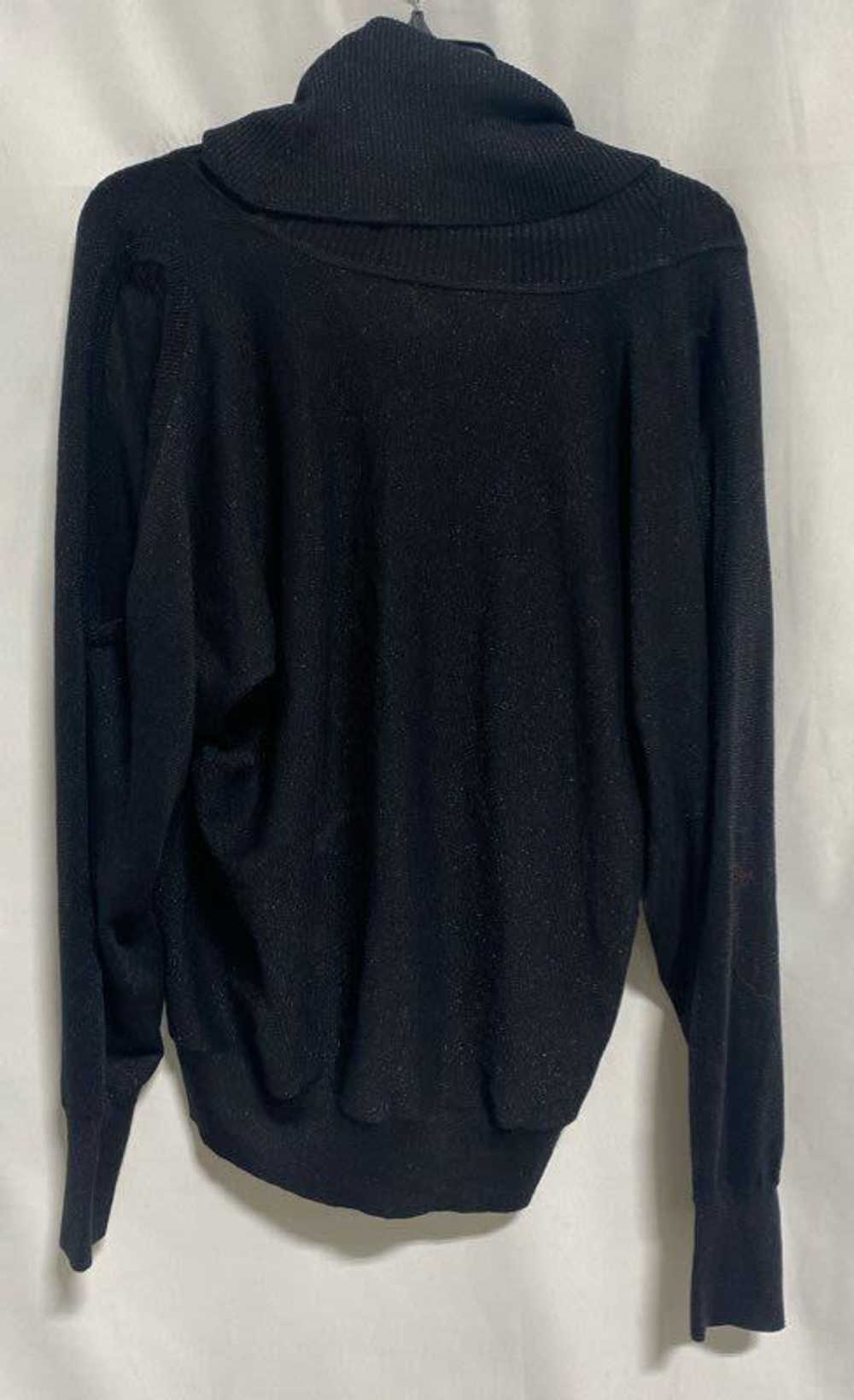 NWT Michael Kors Womens Black Long Sleeve Turtlen… - image 2