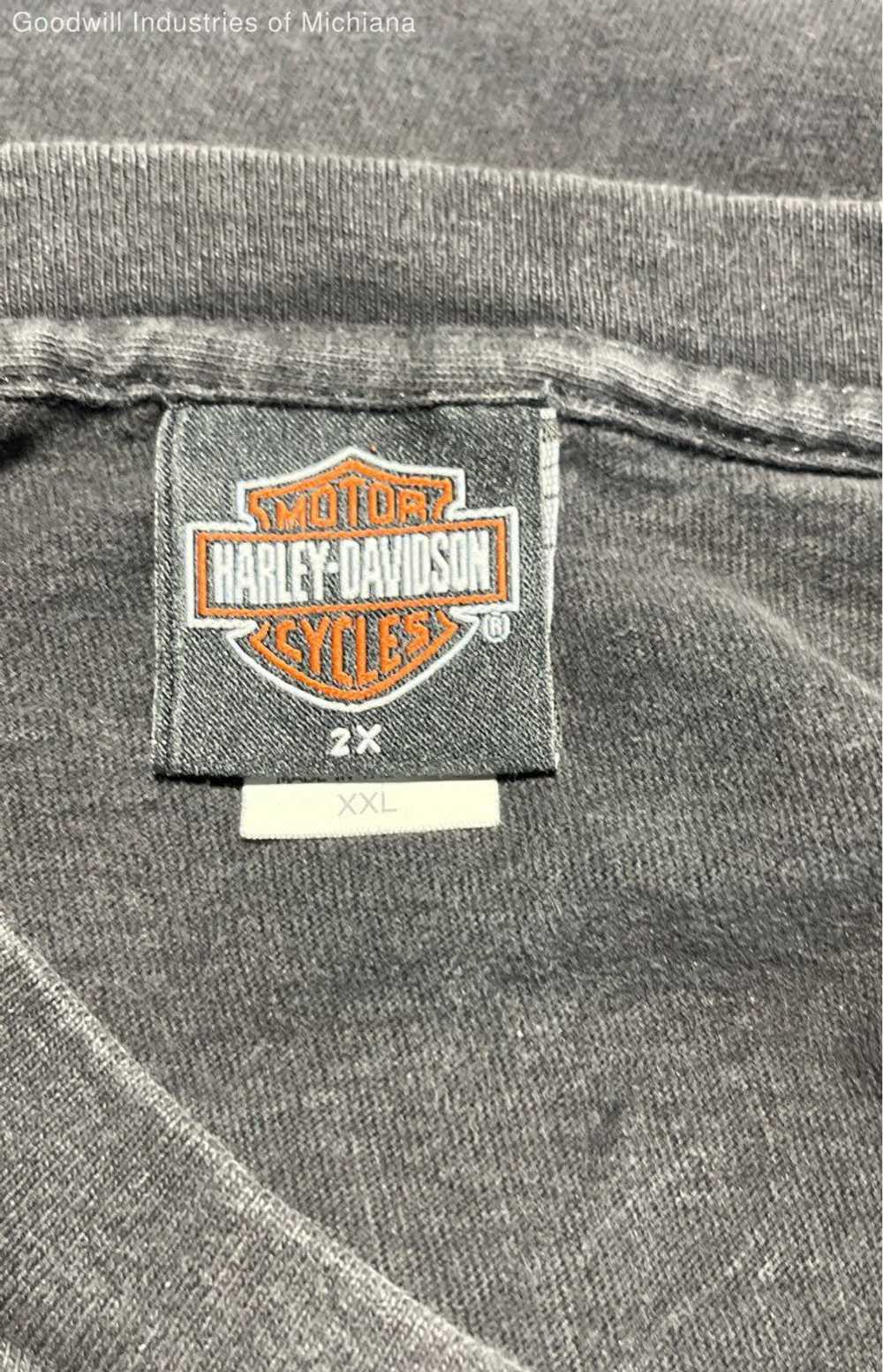 Men's Harley-Davidson Black Shirt size 2X - image 3