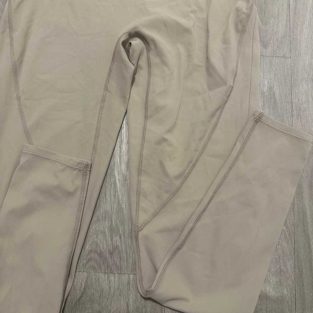 Tropical305 beige jumspuit / sz small preowned - image 2