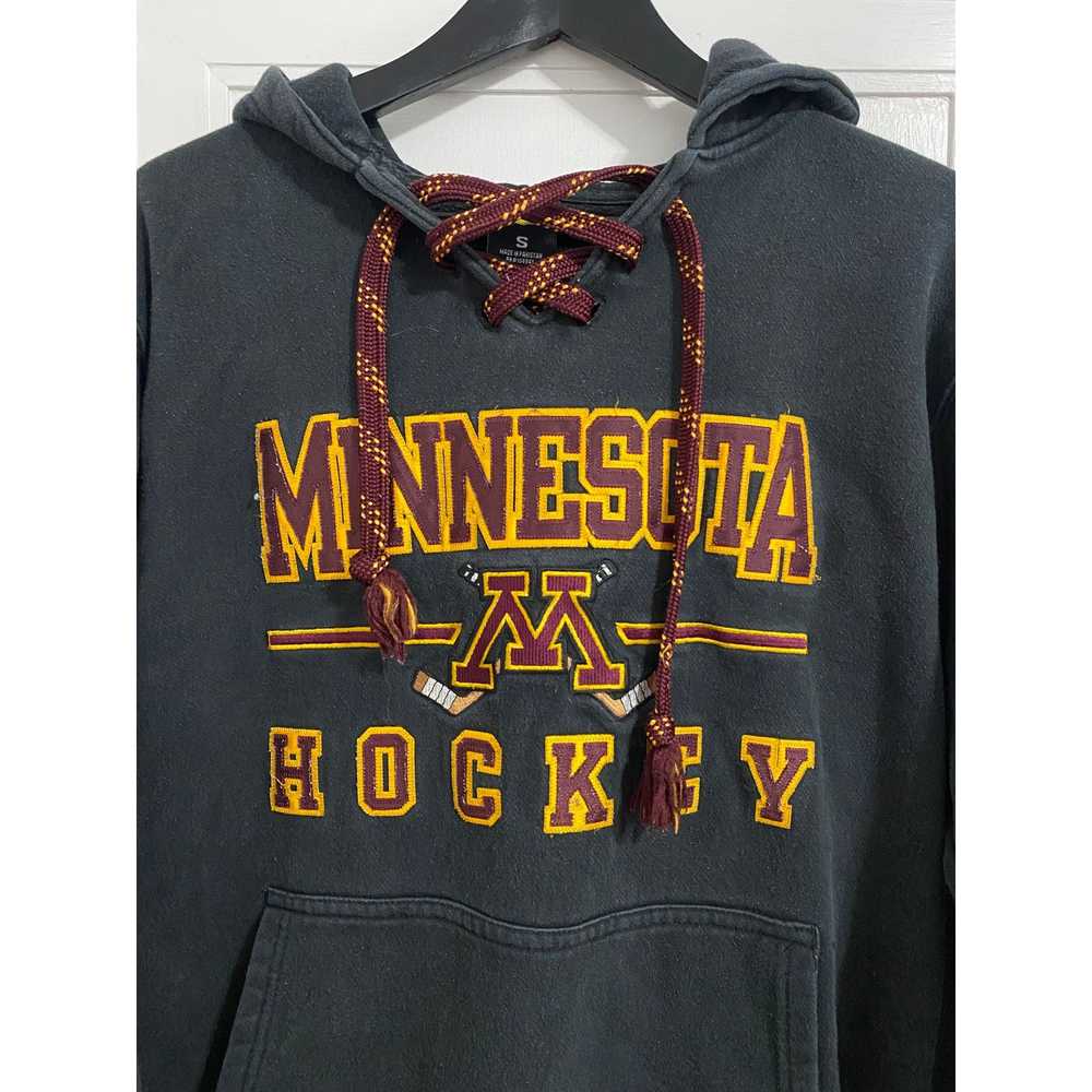 Ncaa Minnesota Gopher Hockey Hoodie Men's Size Sm… - image 2