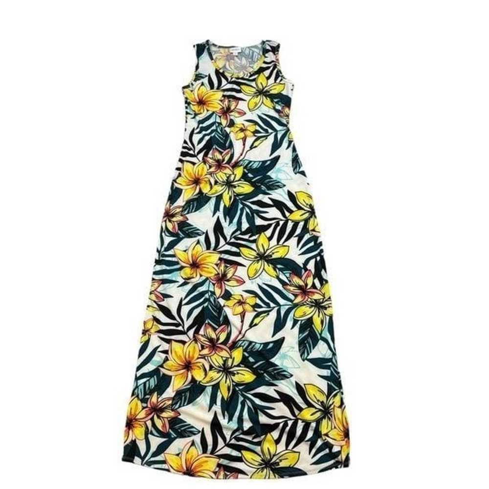 Ladies LulaRoe Dani Dress in Tropical Floral Prin… - image 2