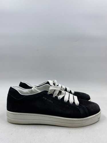 Authentic Prada Black Suede Sneaker W 7