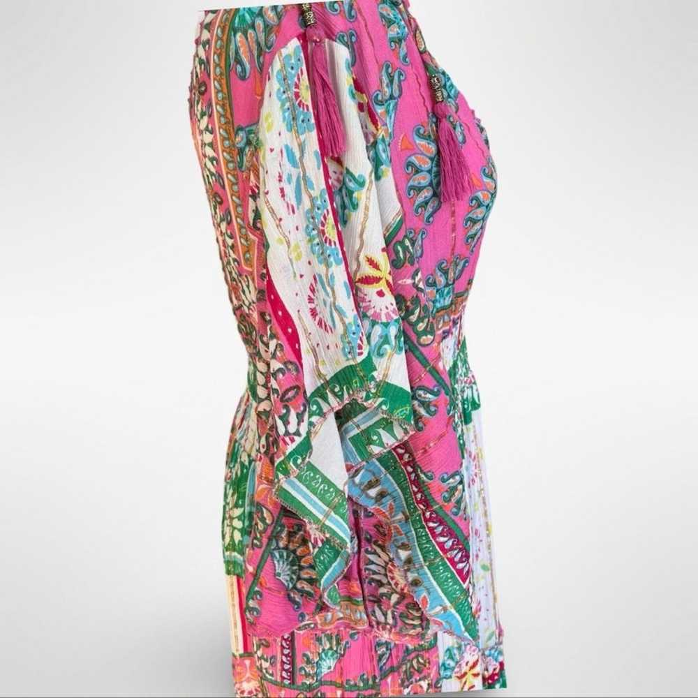 Me 2 Magic Anthropologie Boho Multi Color Maxi Sz… - image 7