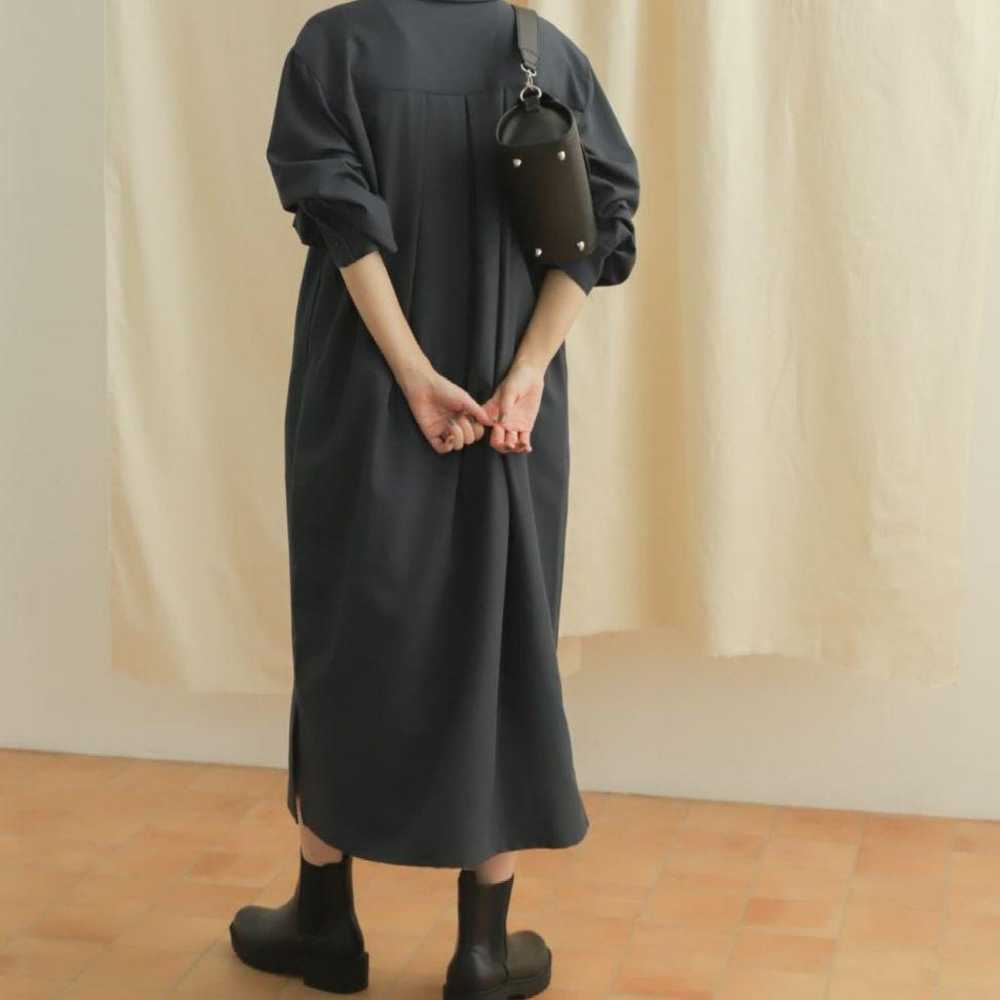 【URBAN RESEARCH DOORS】Peach Skin Shirt Dress - image 3