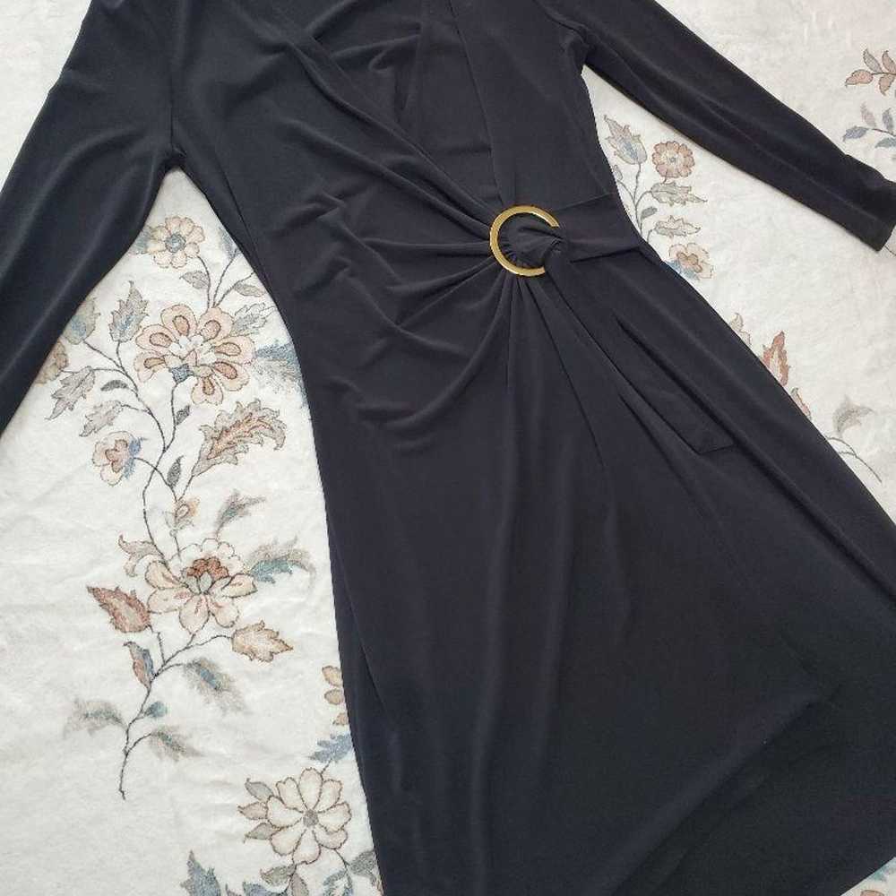 CALVIN KLEIN Wrap Dress Long Sleeve - image 1