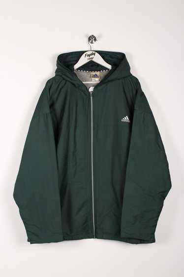 90's Adidas Hooded Jacket XXL