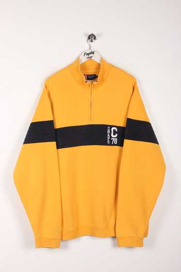 90's Chaps Ralph Lauren 1/4 Zip Sweatshirt XXL - image 1