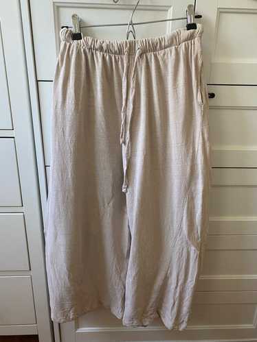 Na Nin Raw Silk Lounge Pants (S/M) | Used,… - image 1