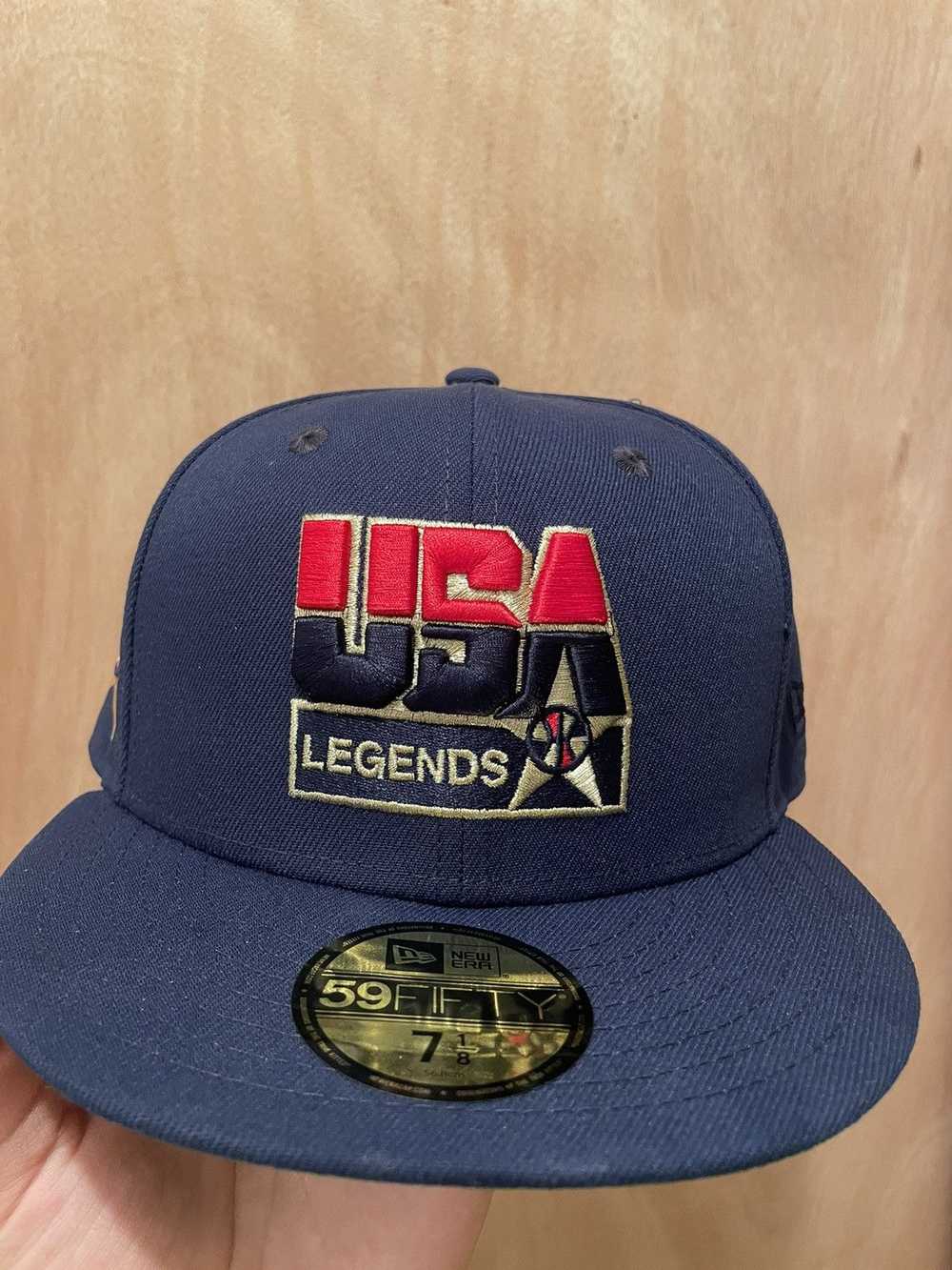 New Era × Streetwear Myfitteds USA basketball leg… - image 1