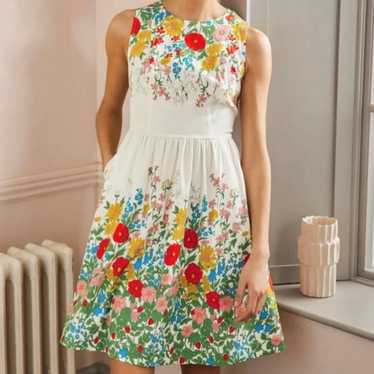 BODEN Tara Fit & Flare Floral Dress