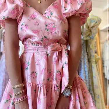 LoveShackFancy x Target pink floral dress