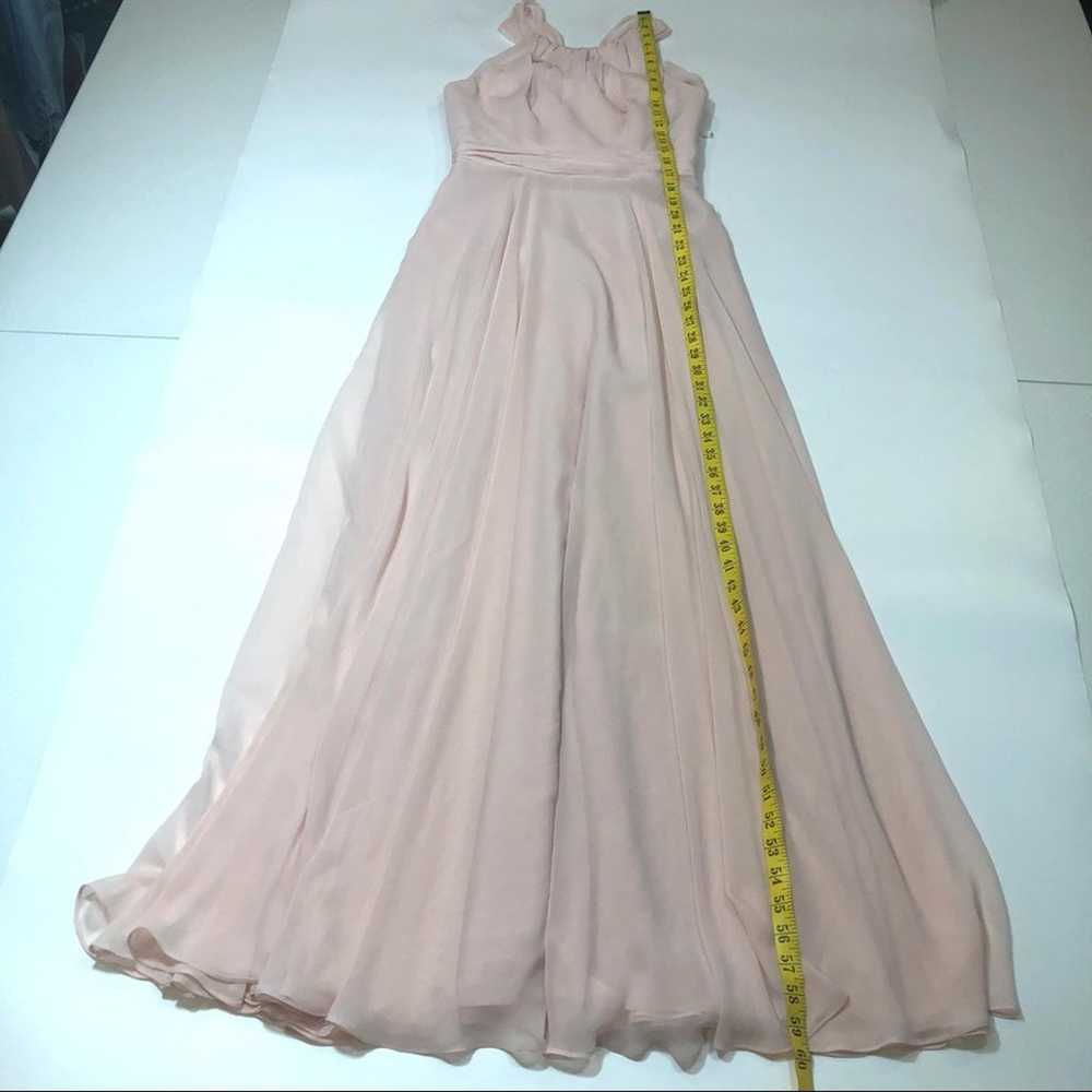 After Six Bridemade blush chiffon maxi - image 4