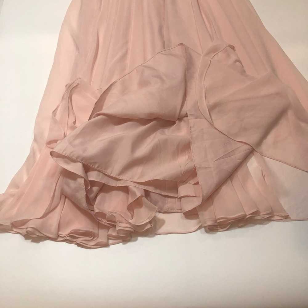 After Six Bridemade blush chiffon maxi - image 7