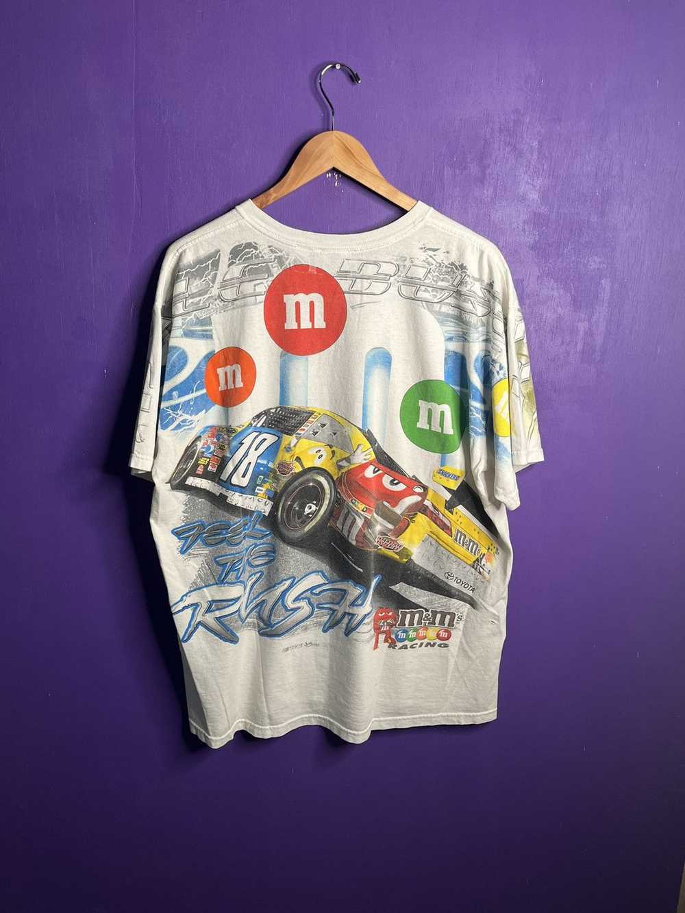 NASCAR × Vintage Vintage 90s NASCAR Kyle Busch M&… - image 2